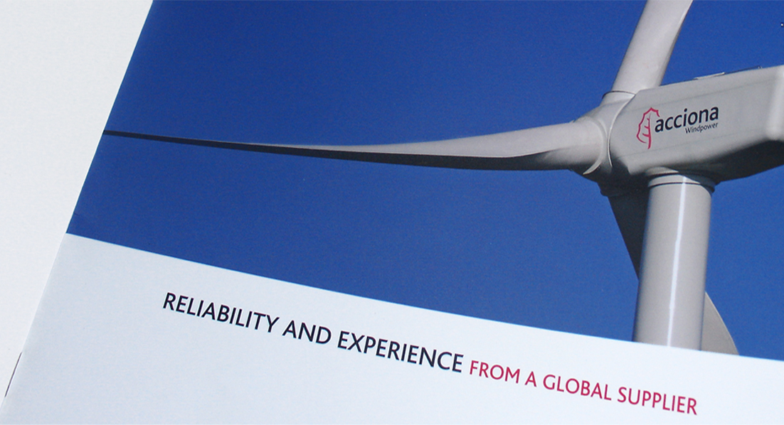 acciona windpower catálogo