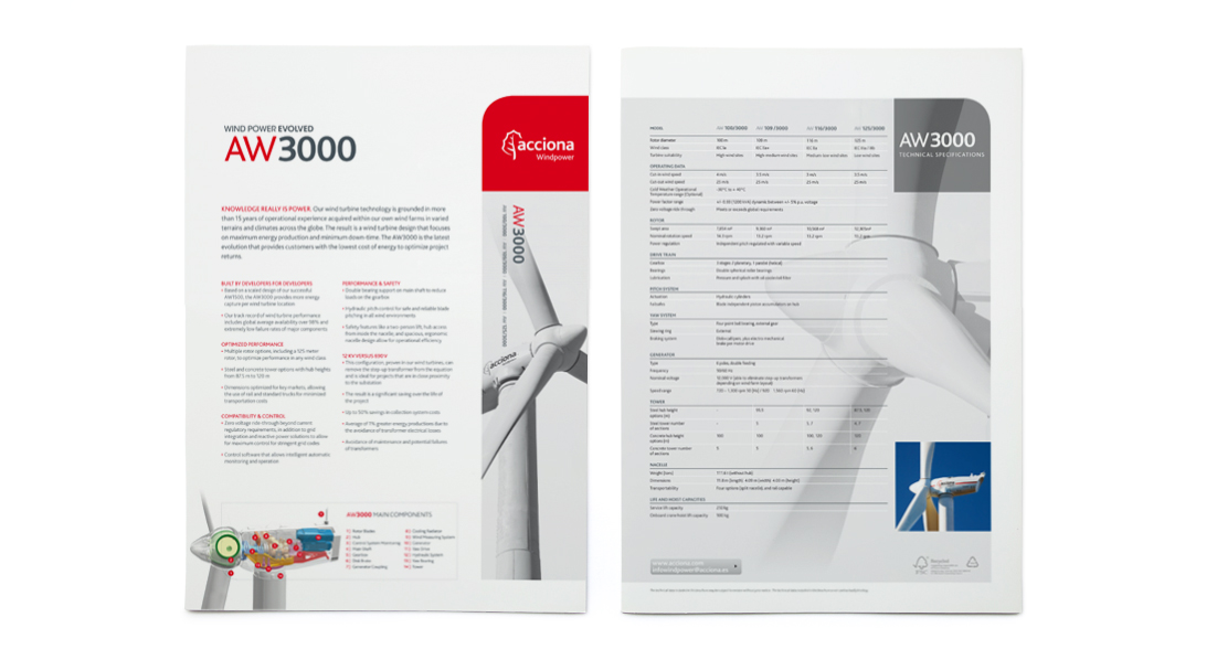 acciona windpower aw3000