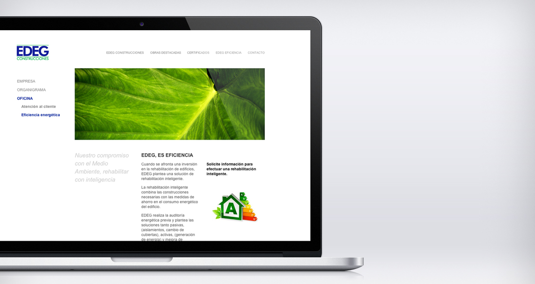 construcciones edeg sl web