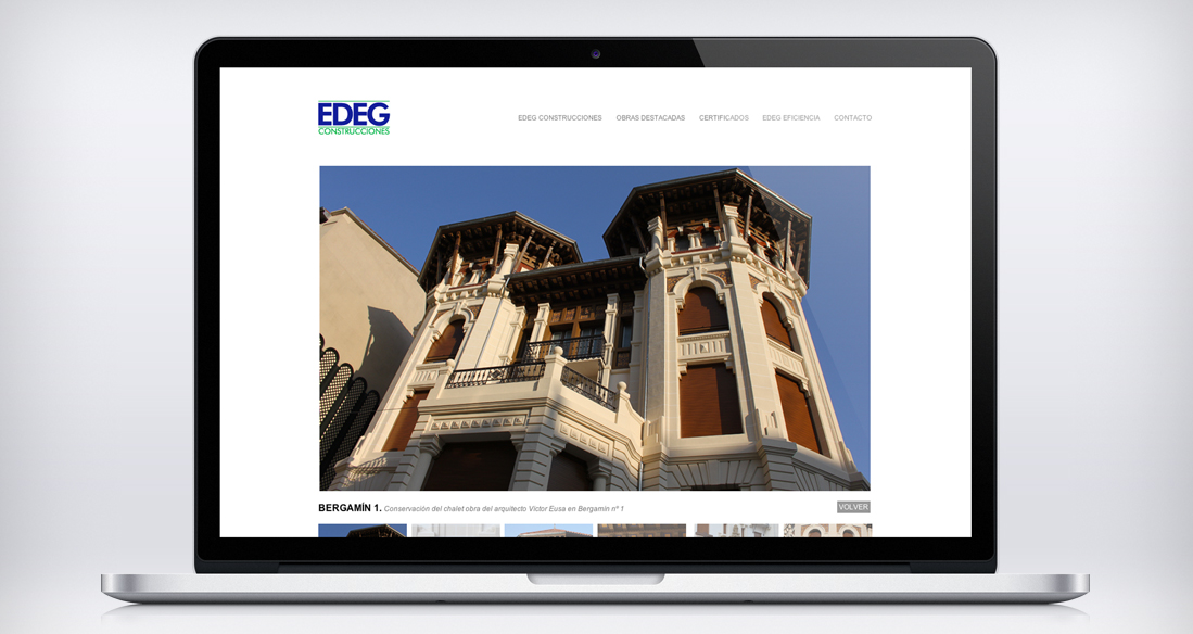 construcciones edeg sl web