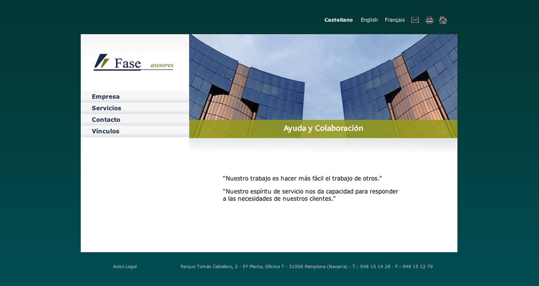 Fase asesores web