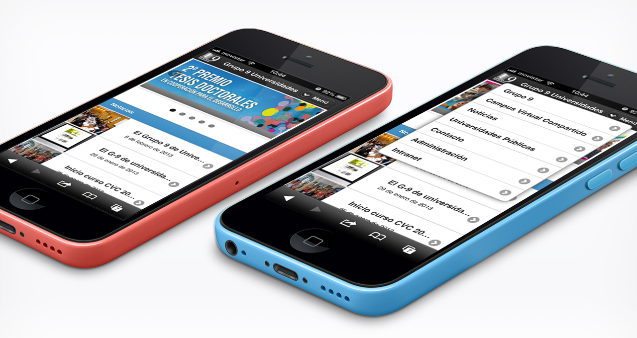 iphone 5C grupo 9 universidades g9