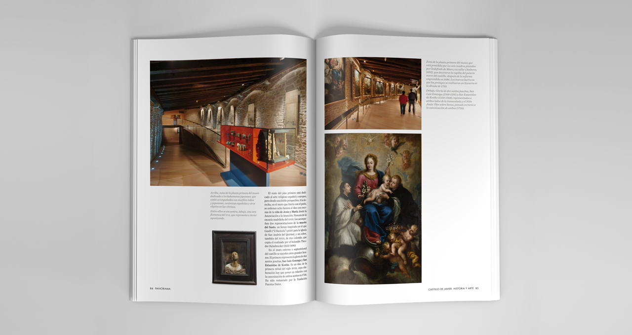 panorama castillo de javier