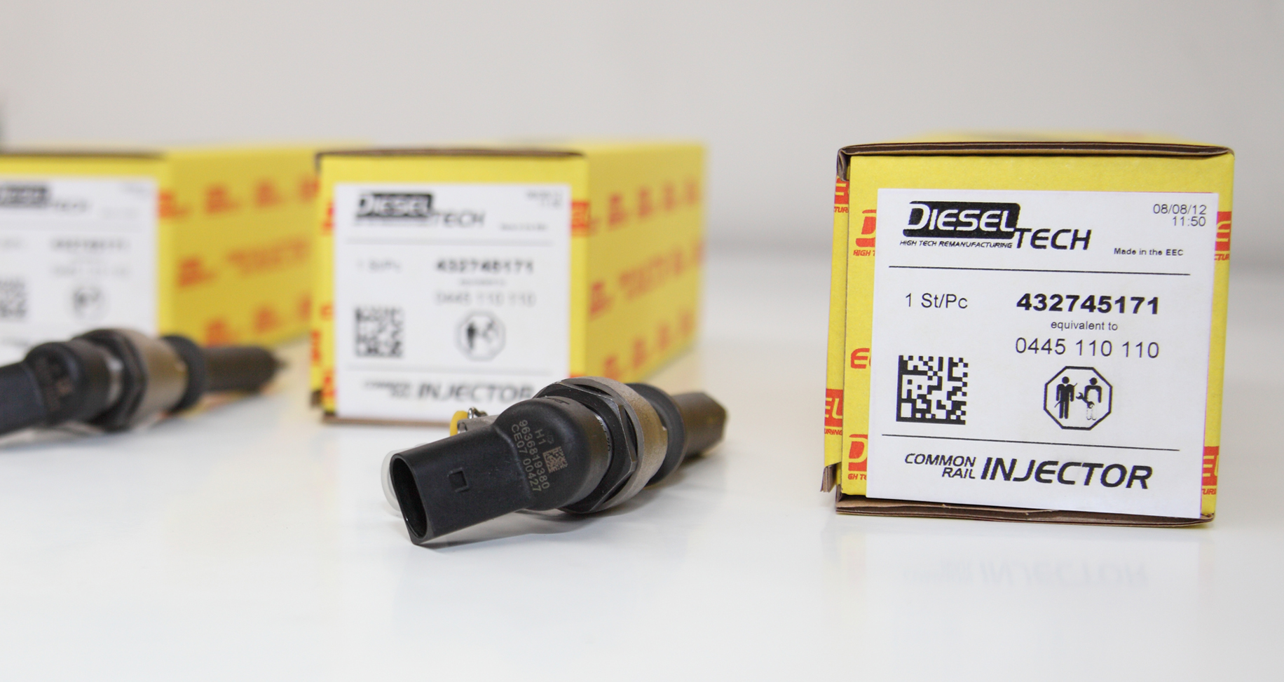diesel tech packaging inyectores bombas