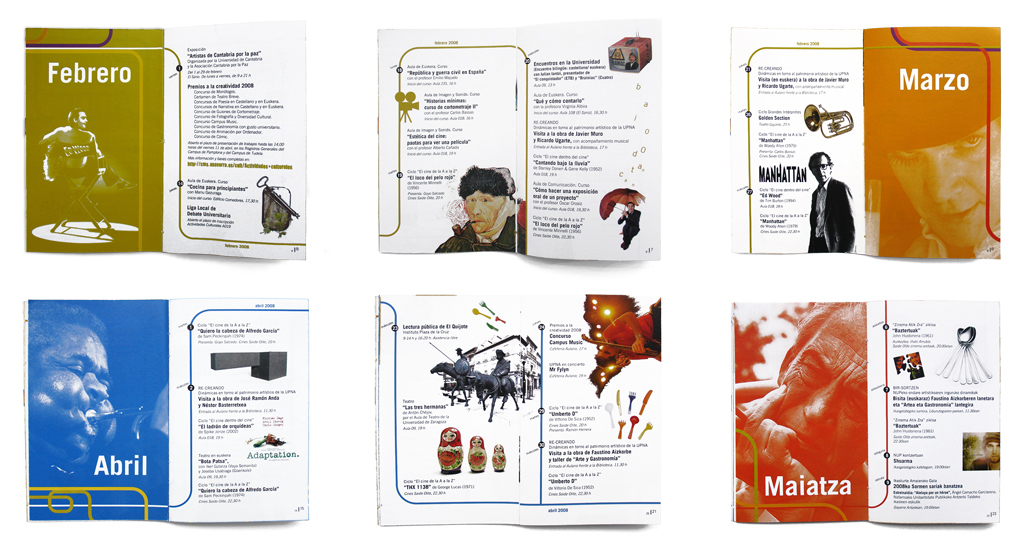 actividades culturales upna